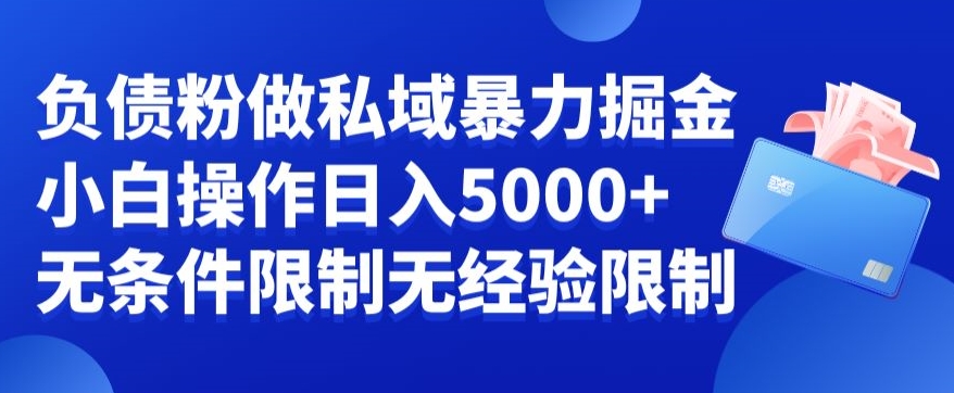 【教程】私域流量暴力掘金，打造无条件成功！-前途喜乐资源网