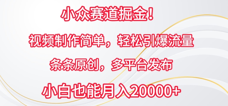 少数派的成功秘诀：如何通过制作原创恐怖视频月入2万？-前途喜乐资源网